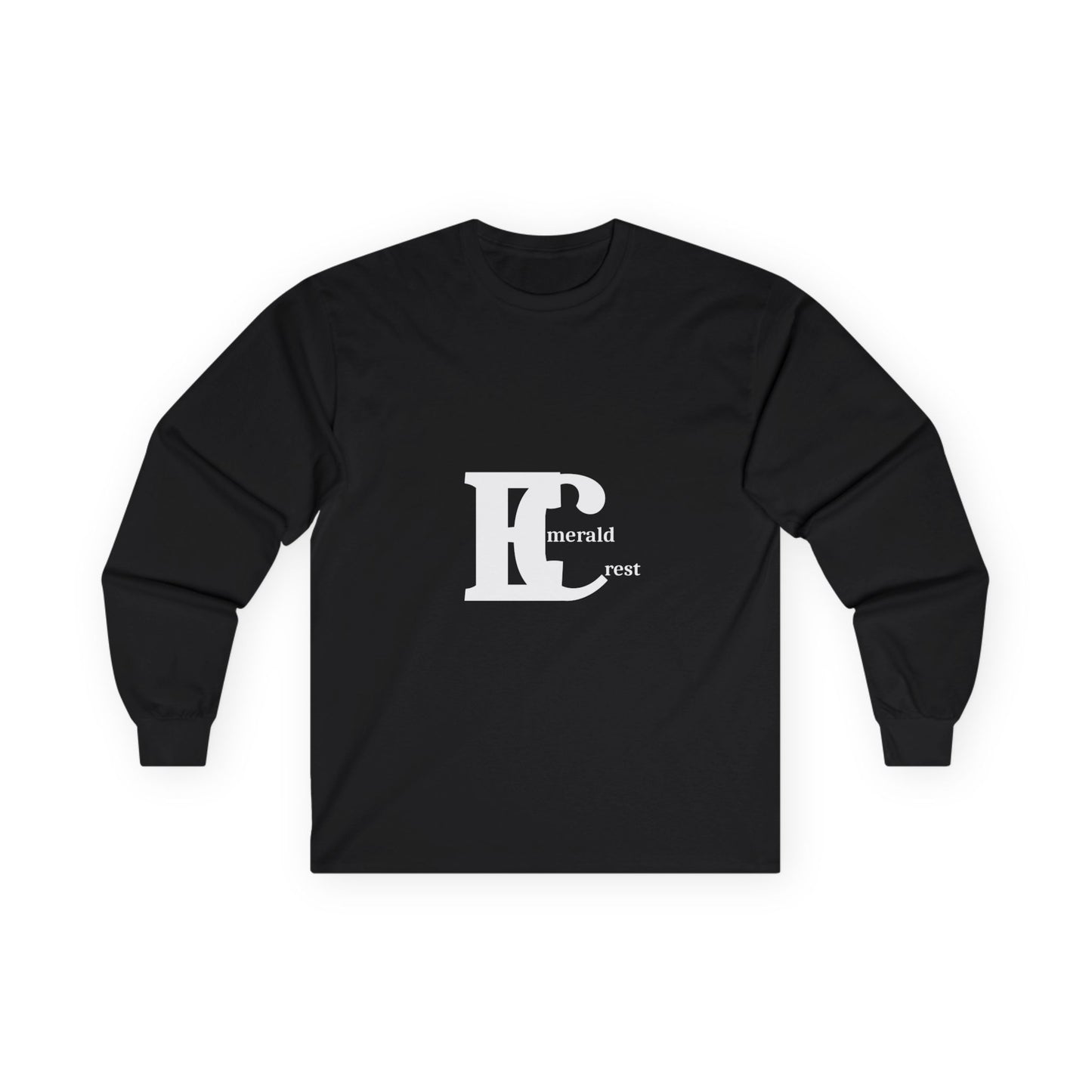 Emerald Crest Mid Logo Unisex Ultra Cotton Long Sleeve T-Shirt