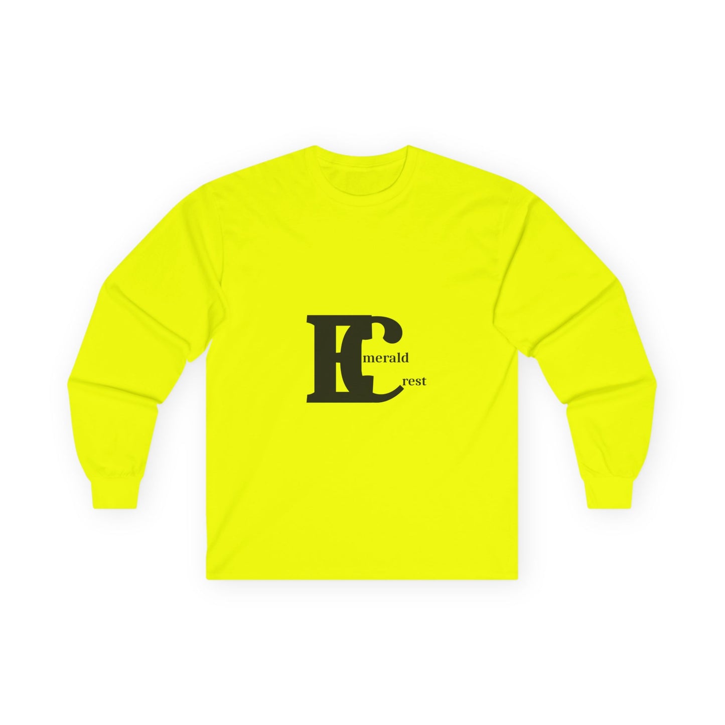 Emerald Crest Mid Logo Unisex Ultra Cotton Long Sleeve T-Shirt