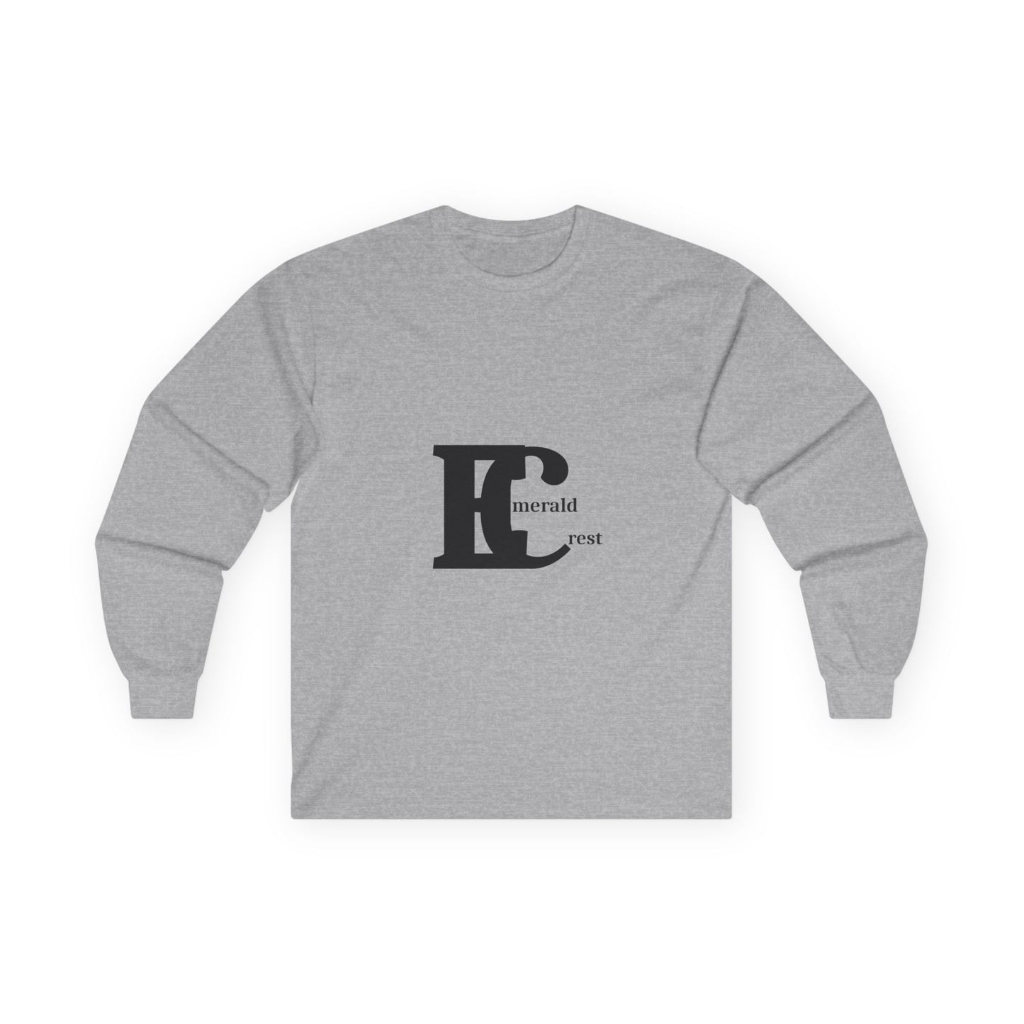 Emerald Crest Mid Logo Unisex Ultra Cotton Long Sleeve T-Shirt