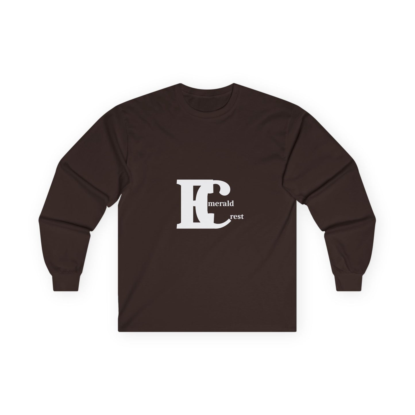 Emerald Crest Mid Logo Unisex Ultra Cotton Long Sleeve T-Shirt