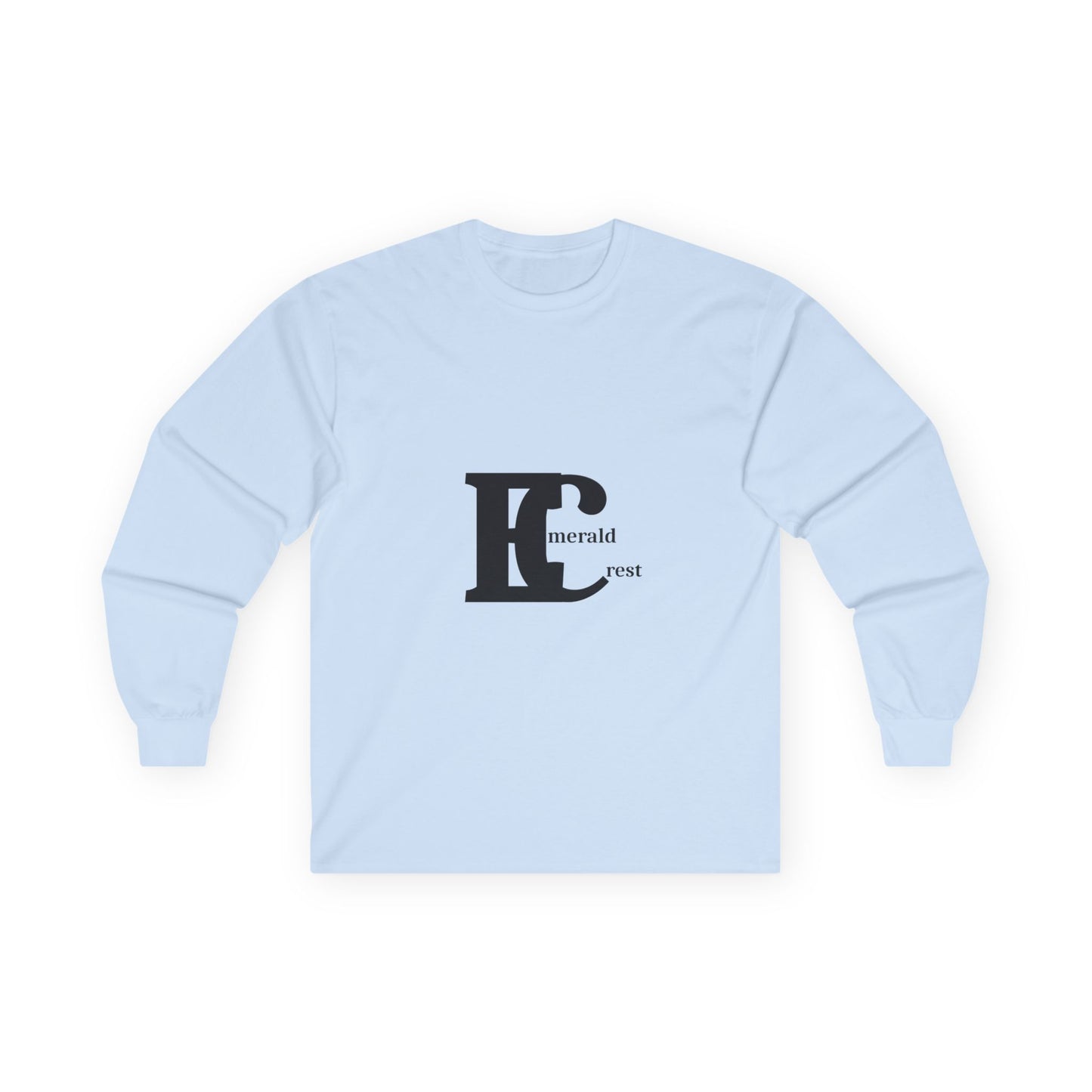 Emerald Crest Mid Logo Unisex Ultra Cotton Long Sleeve T-Shirt