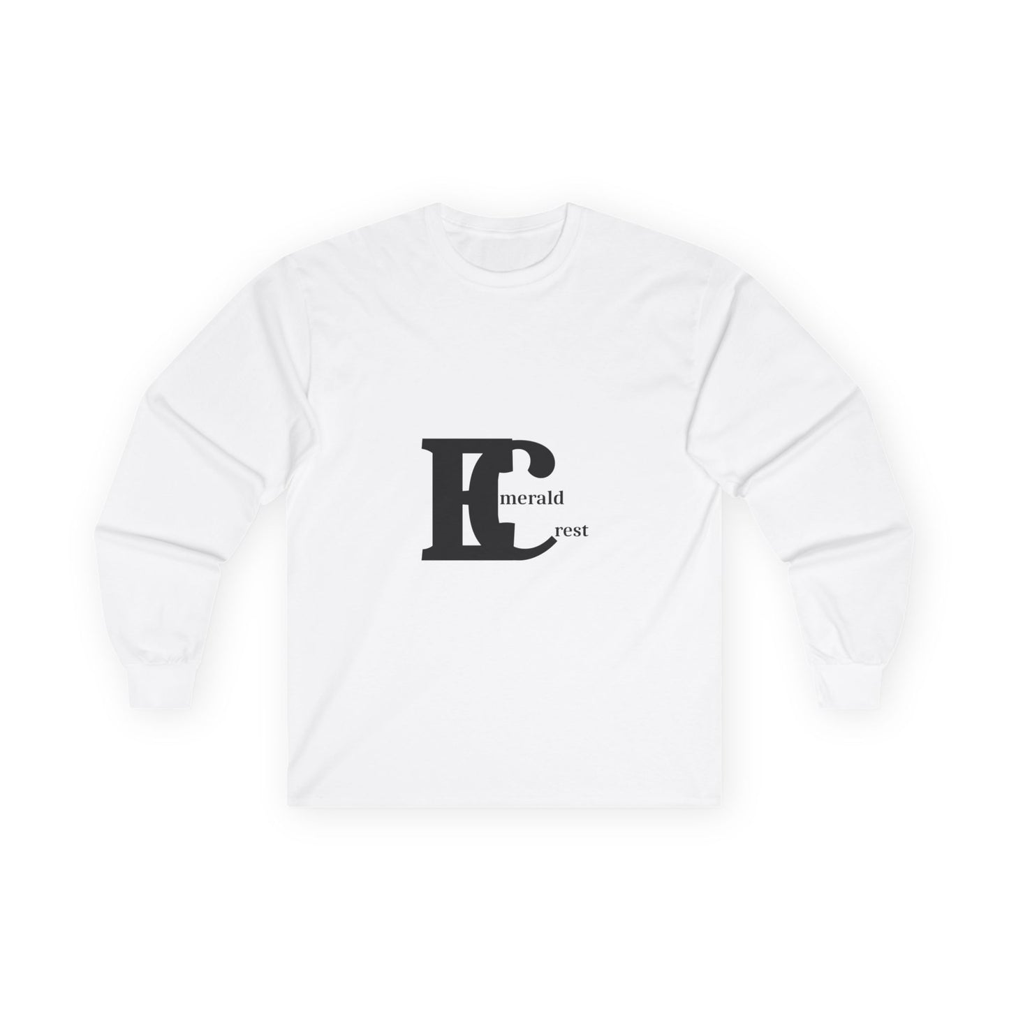 Emerald Crest Mid Logo Unisex Ultra Cotton Long Sleeve T-Shirt